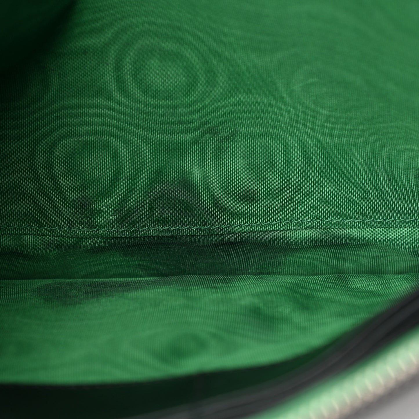 Calfskin G Rhombus Quilted Documents Holder Black