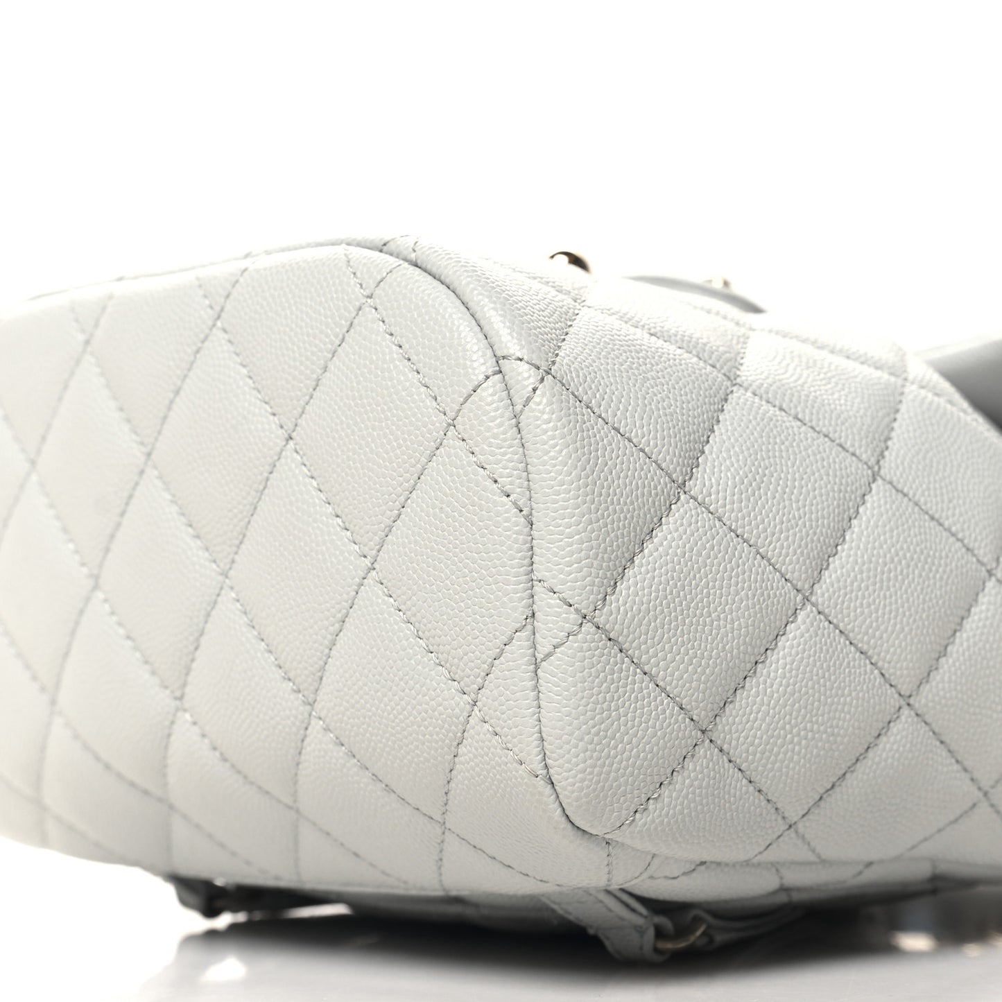 Caviar Quilted Mini Urban Spirit Backpack Light Blue