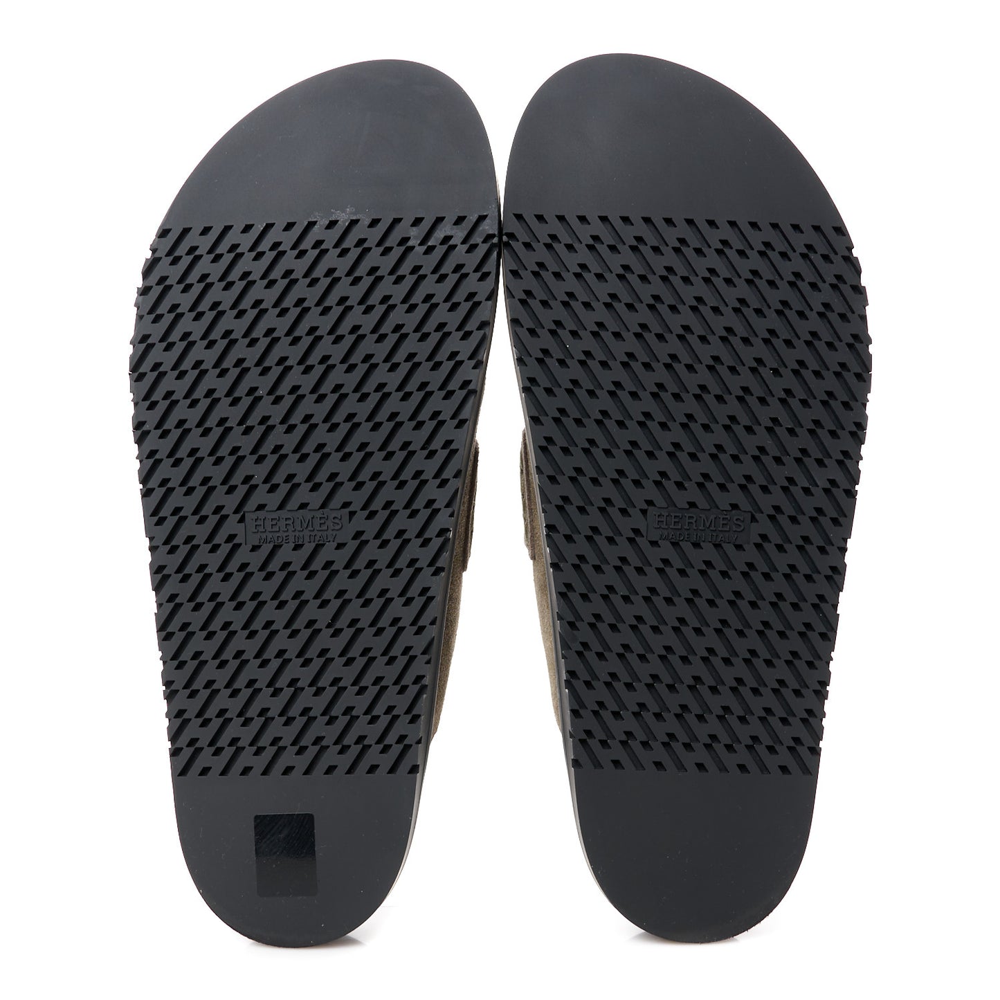 Suede Calfskin Go Mules 45 Etoupe