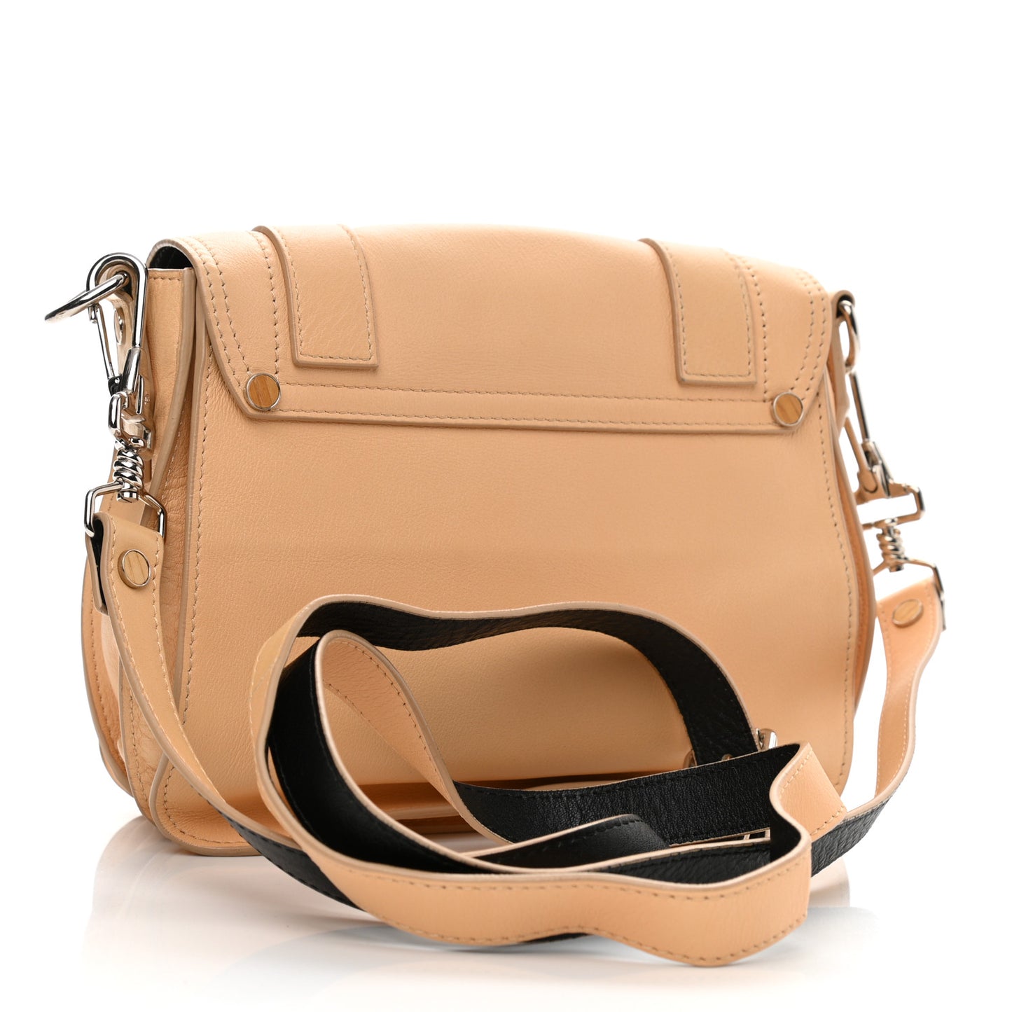 Lambskin PS1 Mini Pouch Messenger Beige