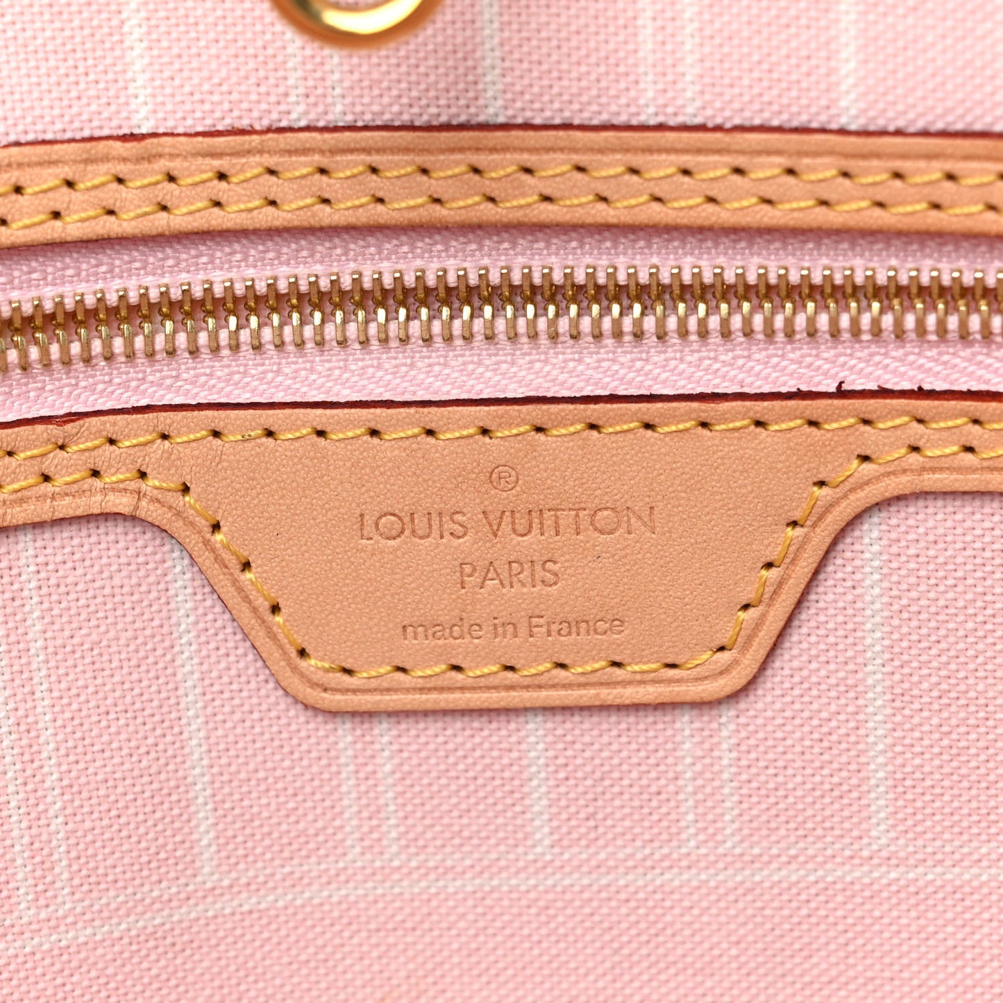 Monogram Giant By The Pool Neverfull MM Light Pink