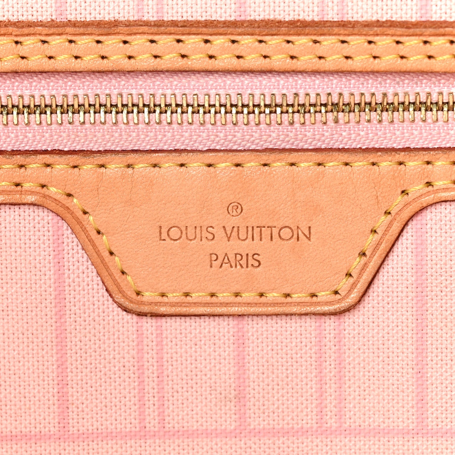 Damier Azur Neo Neverfull MM Rose Ballerine