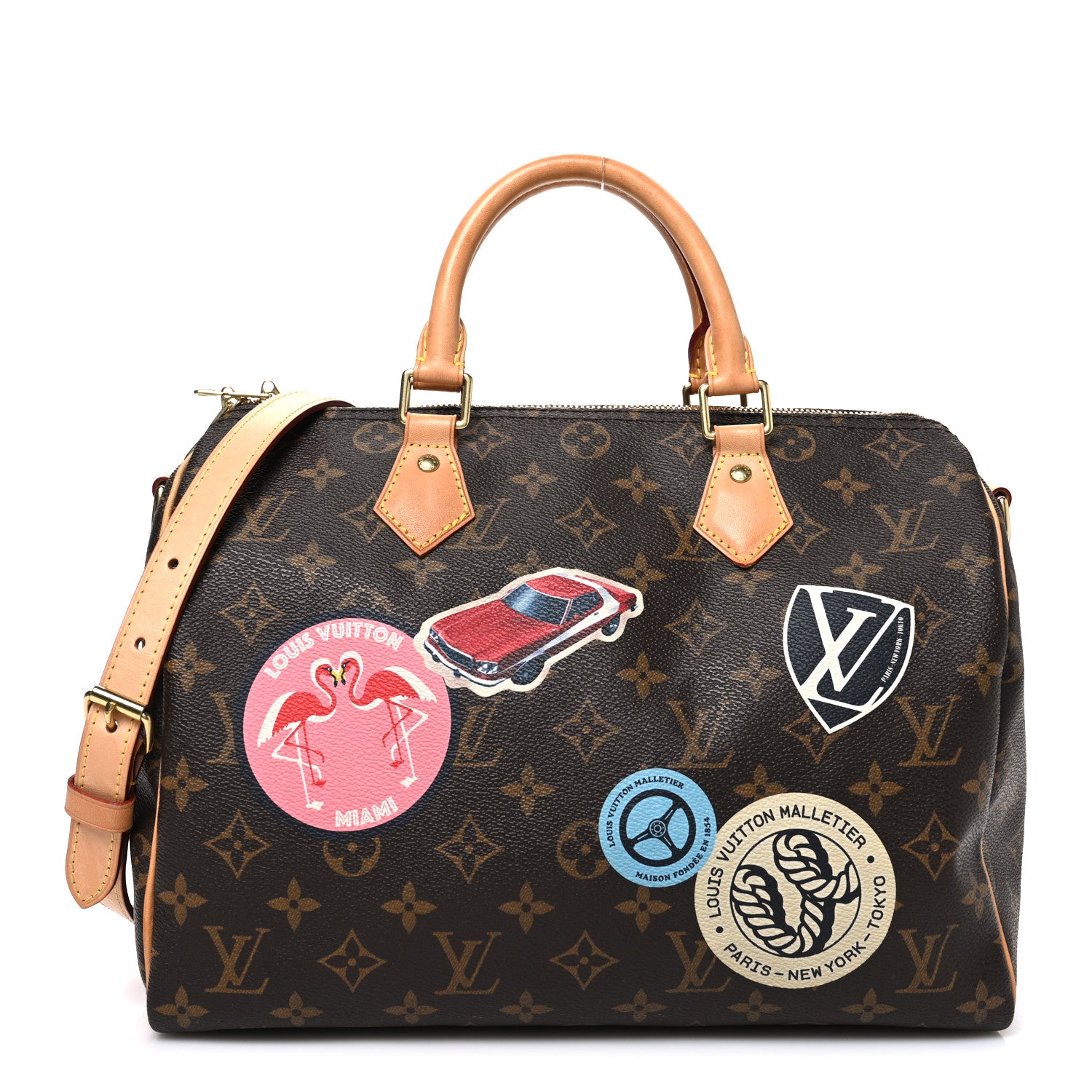 Louis Vuitton Monogram My World Tour Speedy Bandouliere 30 1845260