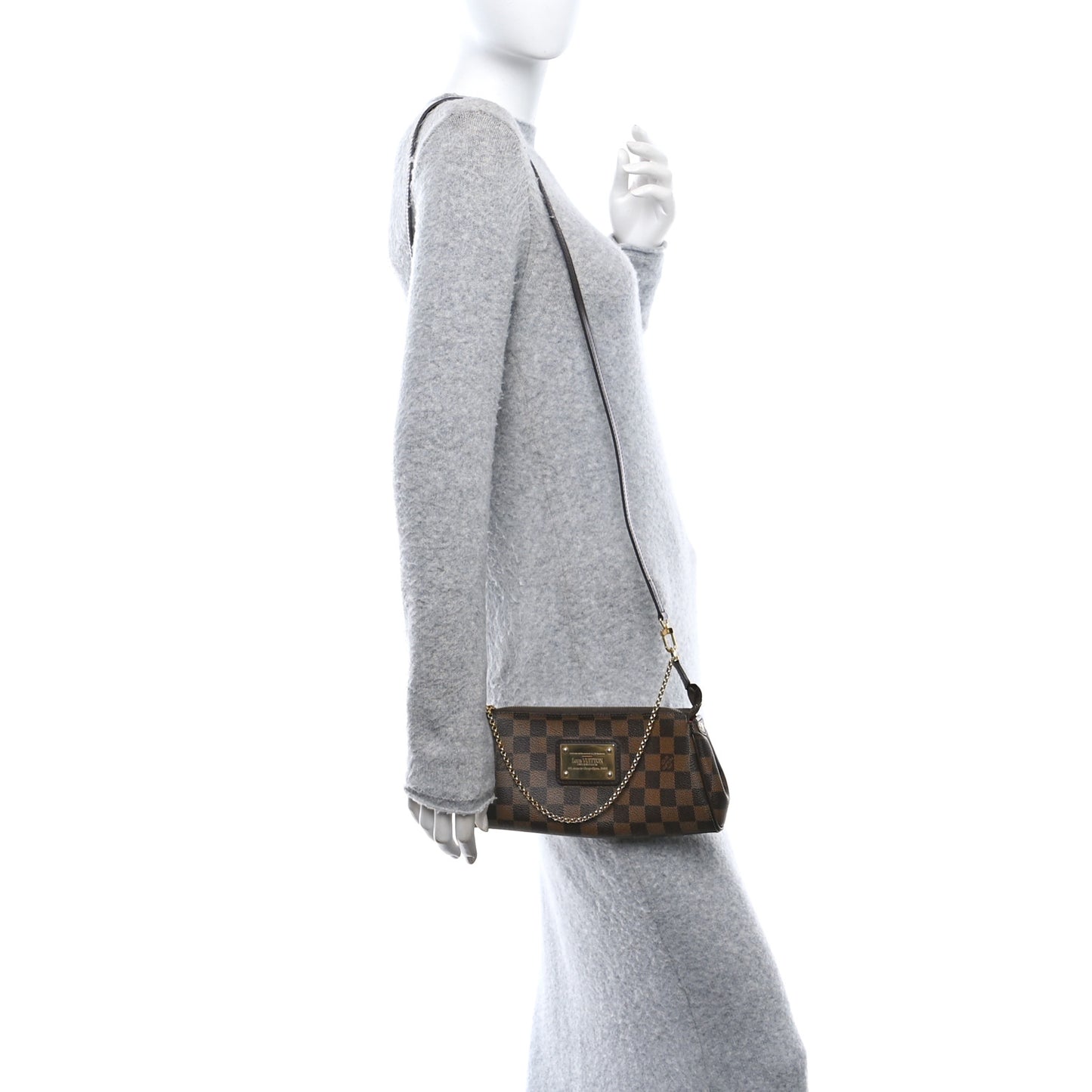 Damier Ebene Eva Clutch