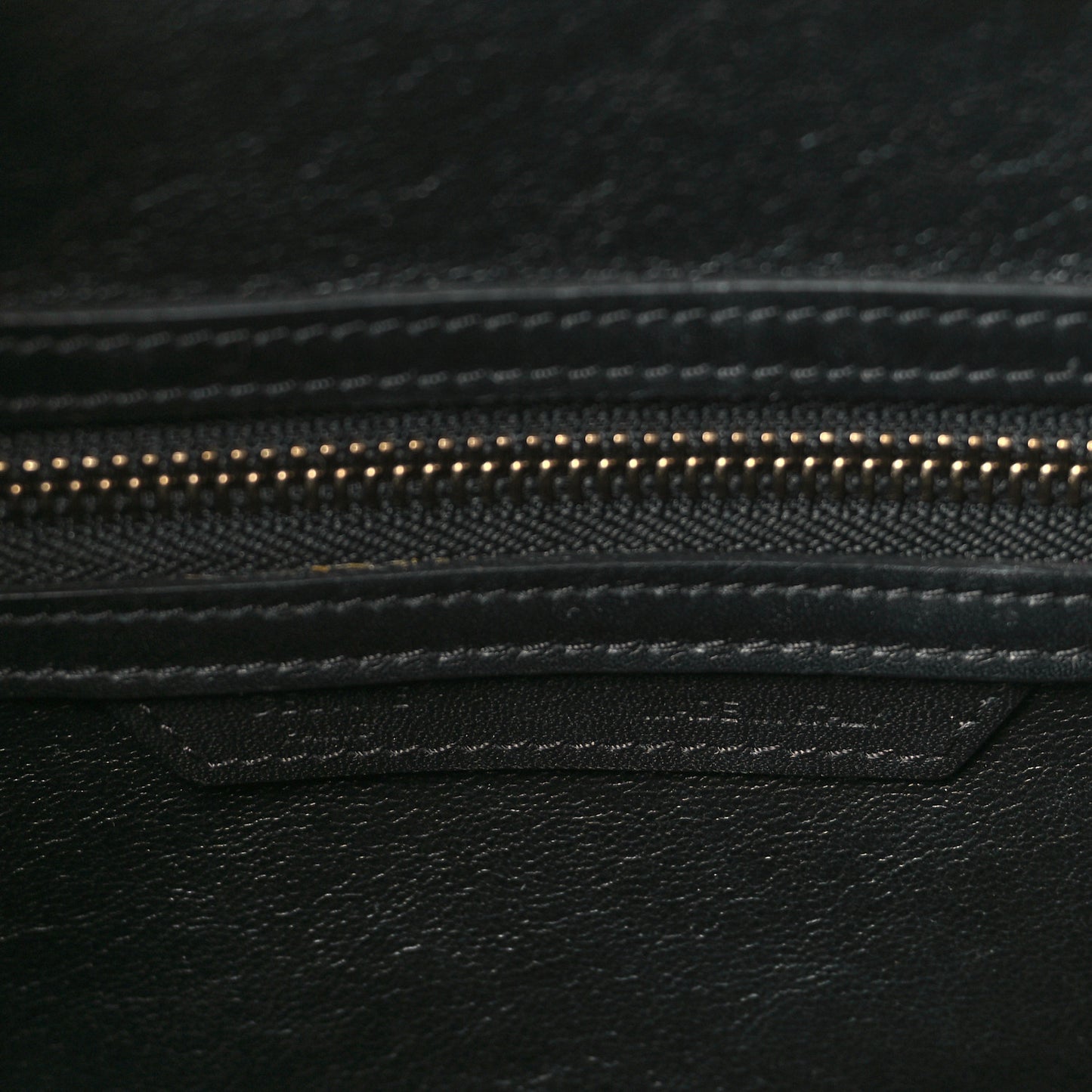 Smooth Calfskin Micro Luggage Black