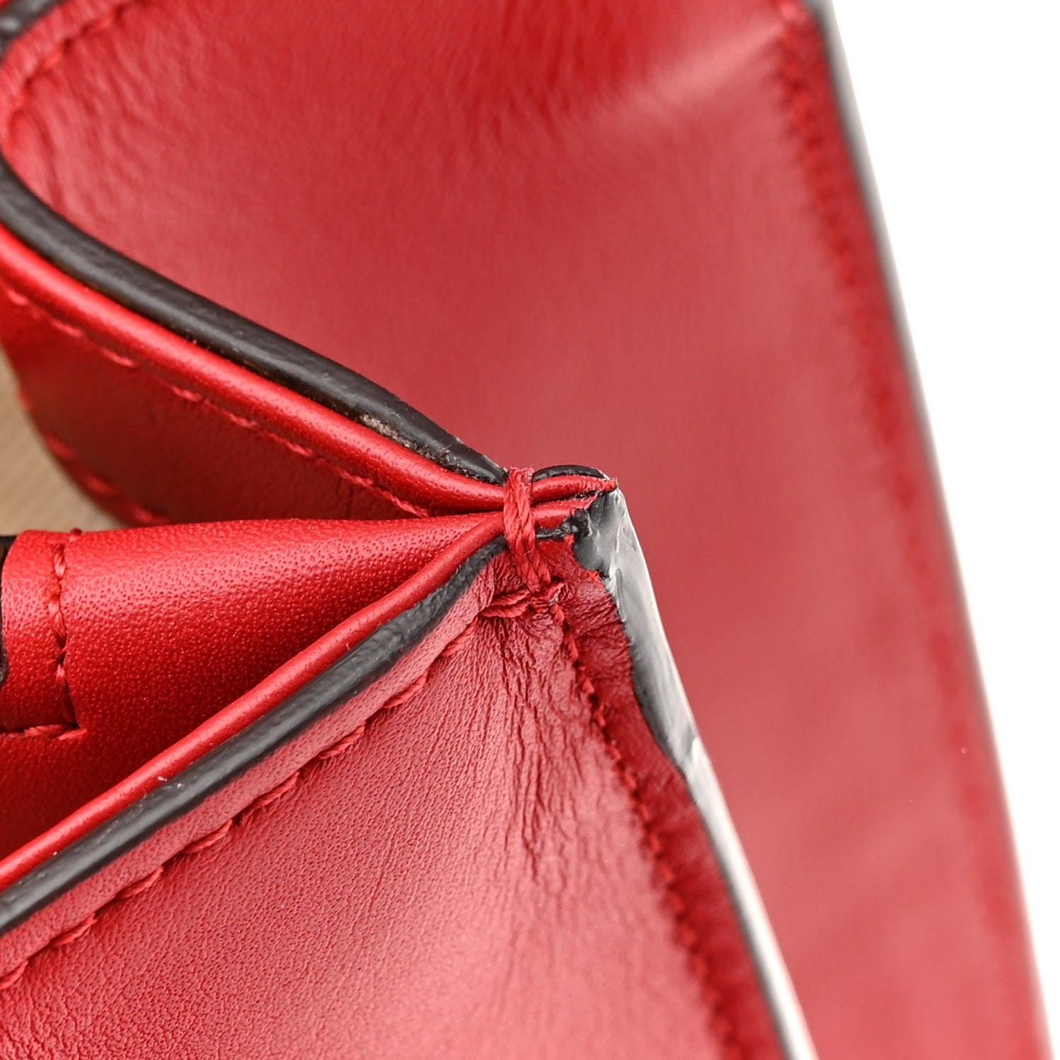 Gucci Calfskin Bamboo Web Medium Dionysus Top Handle Bag Red White Blue 11 of 15