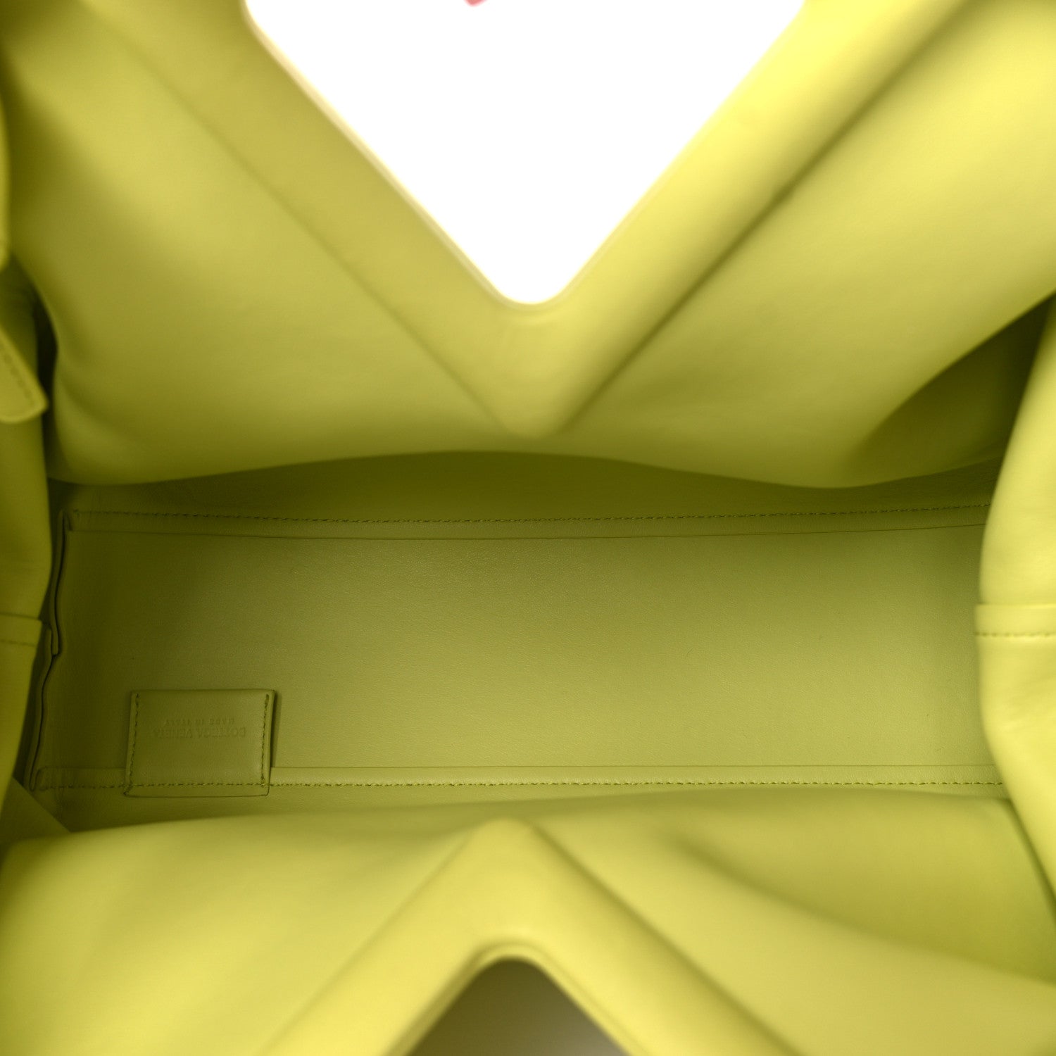 Bottega Veneta Calfskin Medium The Point Triangle Bag Seagrass 5 of 8