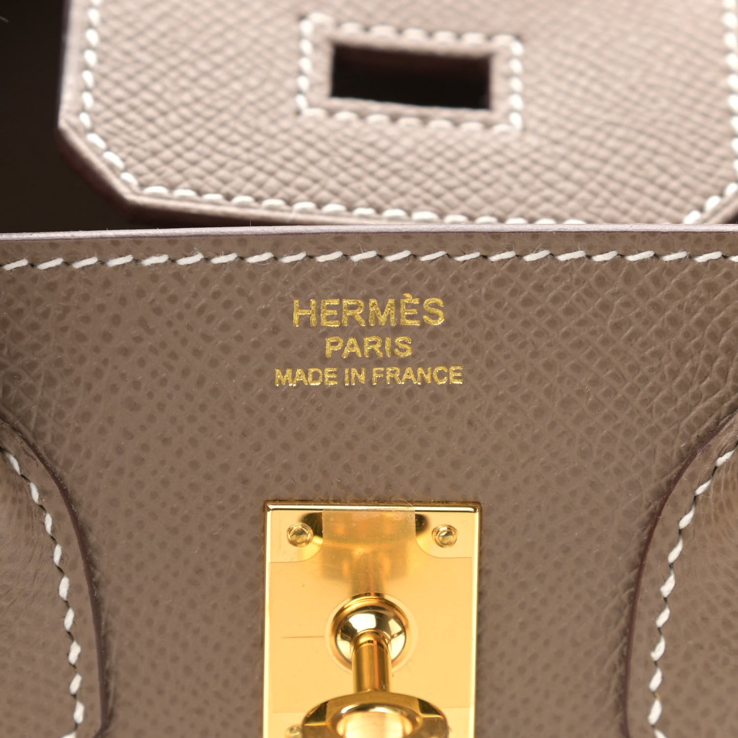 Epsom Birkin Sellier 25 Etoupe