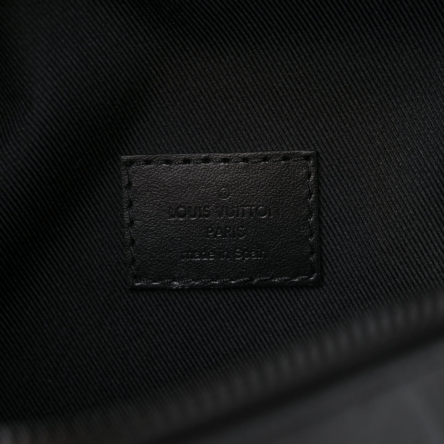 Calfskin Monogram Shadow Discovery Bumbag Black