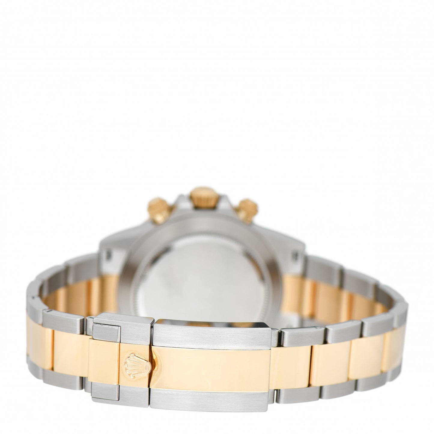 Stainless Steel 18K Yellow Gold Diamond Black Mother of Pearl 40mm Oyster Perpetual Cosmograph Daytona Watch 116503