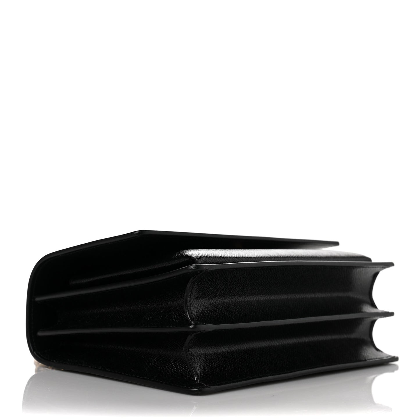 Coated Bark Calfskin Medium Monogram Sunset Black