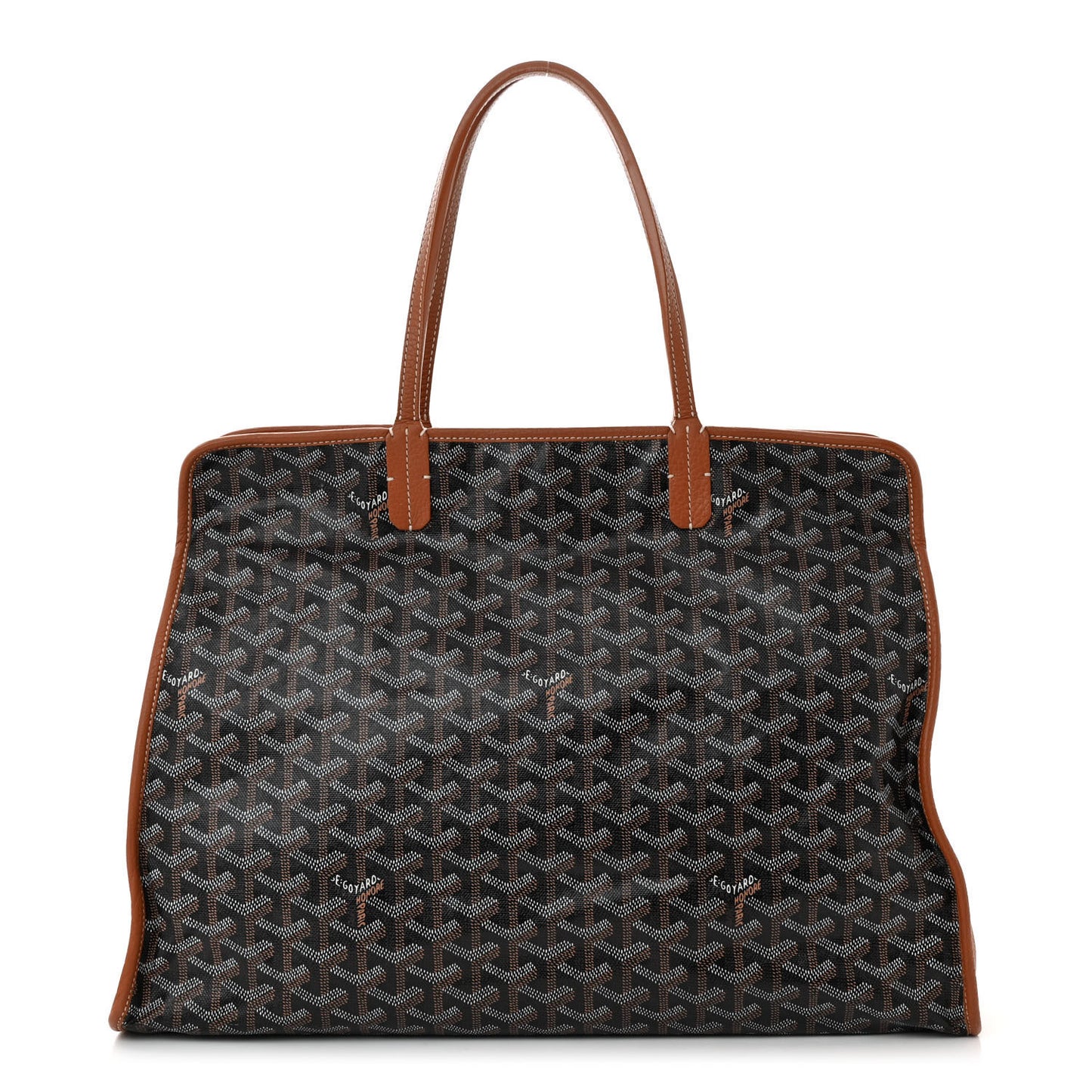 Goyardine Sac Hardy Pet Carrier PM Black Gold