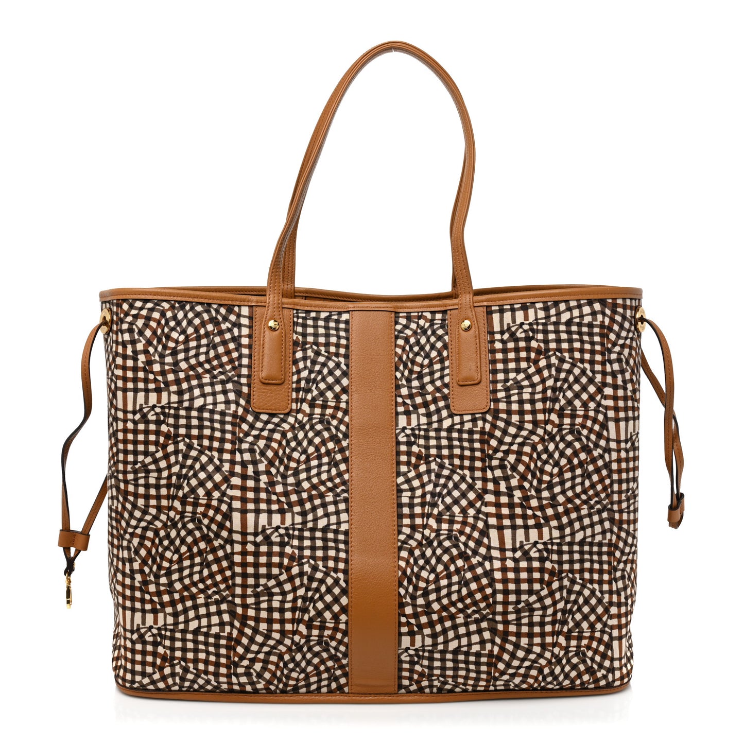 Visetos Large Liz Reversible Shopper Tote Cognac