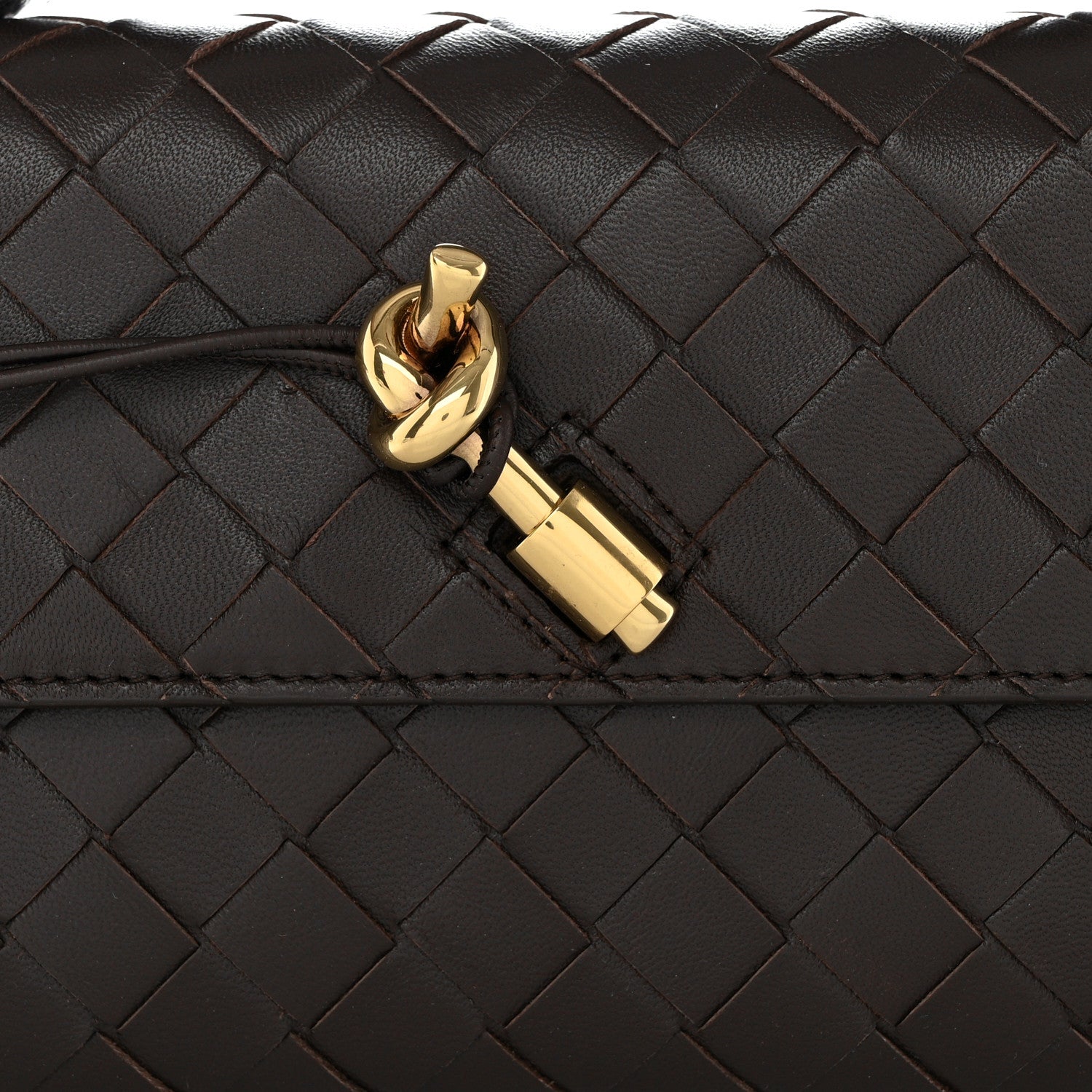 Bottega Veneta Nappa Intrecciato Long Andiamo Top Handle Clutch Fondant 8 of 10