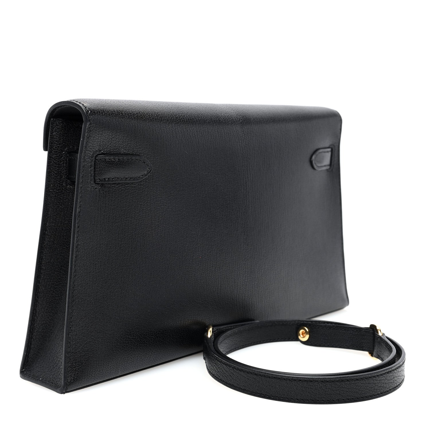 Hermes Chevre Chamkila Kelly Elan Black 3 of 11