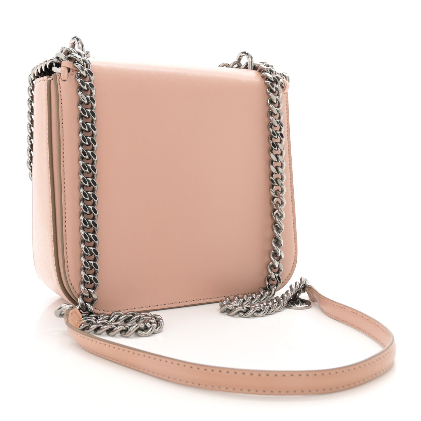 Eco Alter Nappa Medium Falabella Box Shoulder Bag Blush Pink
