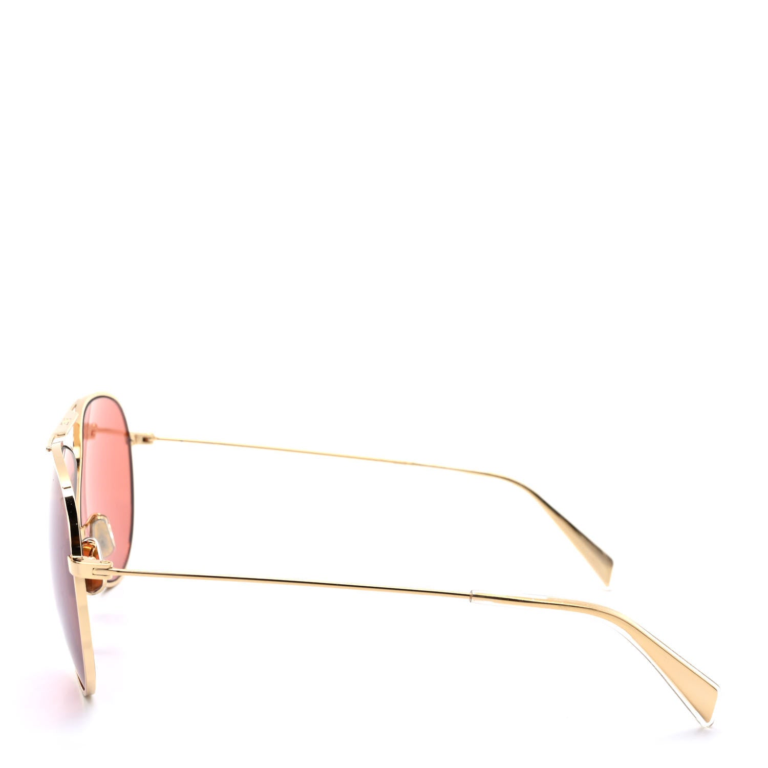 Celine Aviator Sunglasses CL 40062U Gold 3 of 7