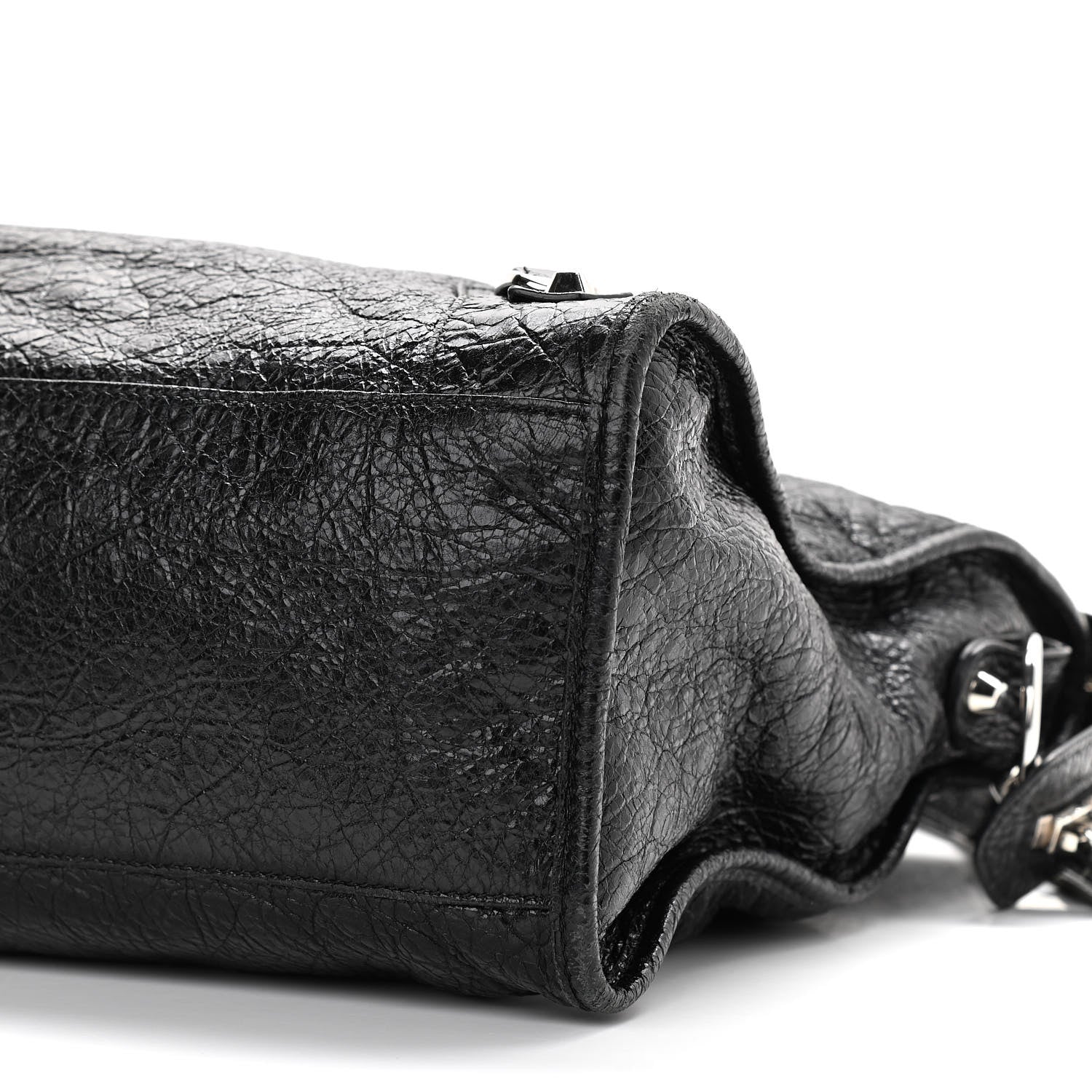 Balenciaga Agneau Classic Silver Hardware City Black 9 of 10