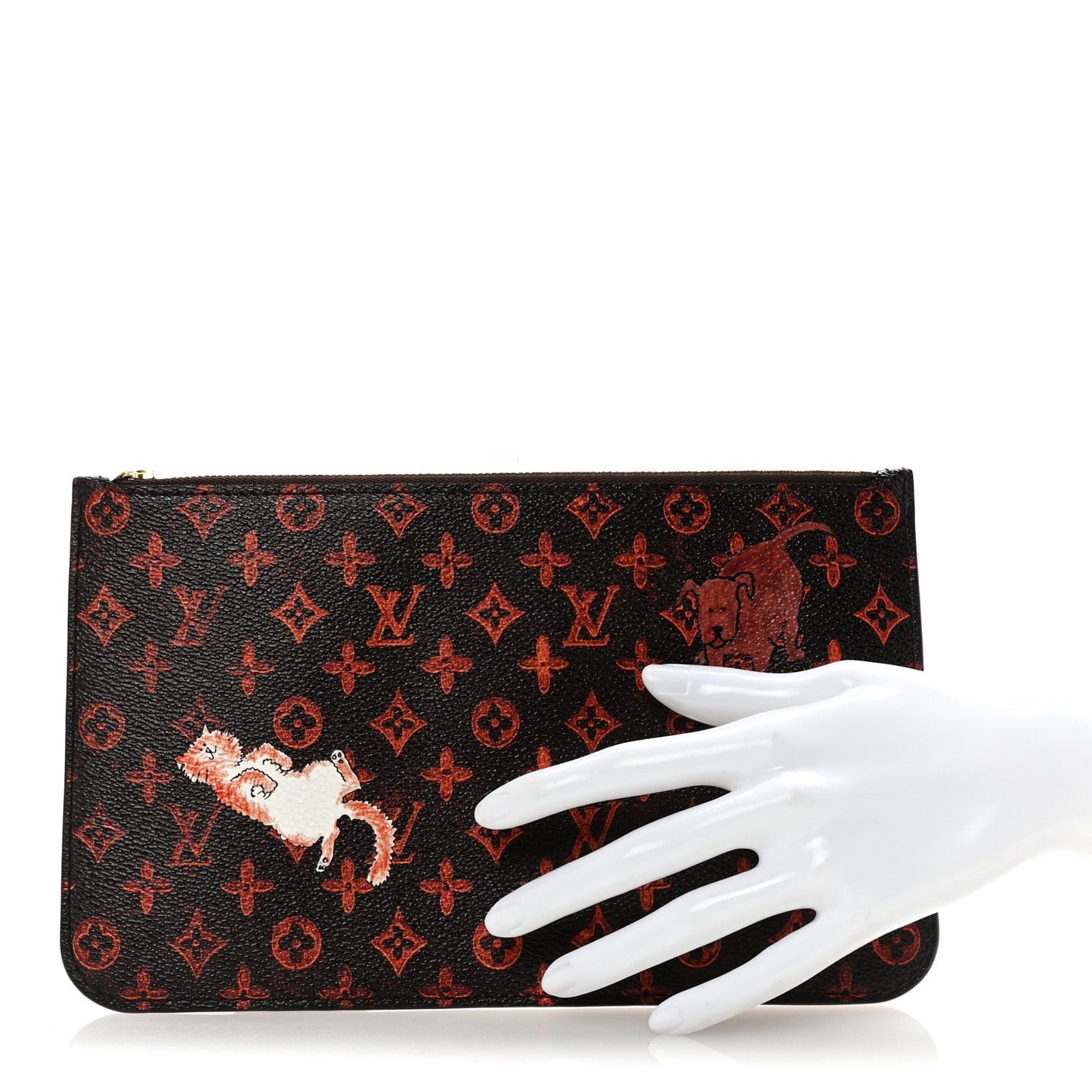 Catogram Neverfull MM GM Pochette Marron