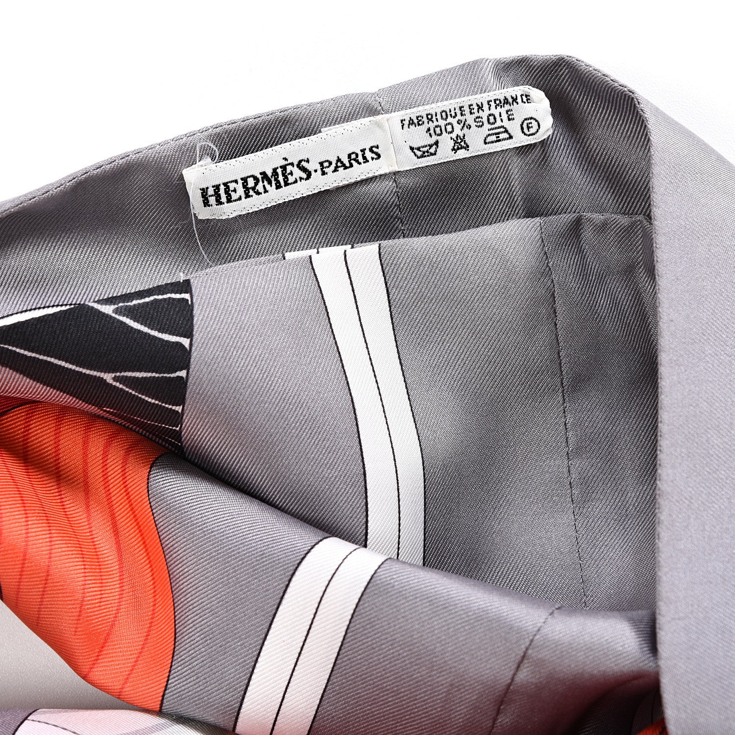 Hermes Silk Fleurs de Lotus Double Scarf 3 of 3