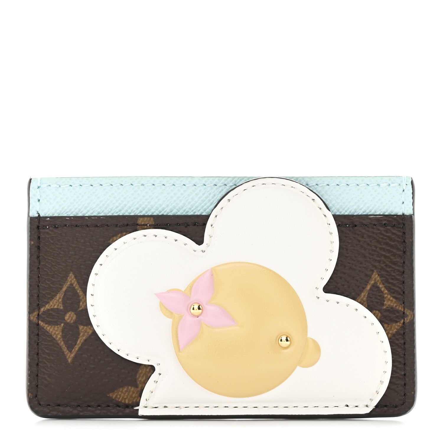 Louis Vuitton Monogram Vivienne Card Holder Animation Blue 1809860