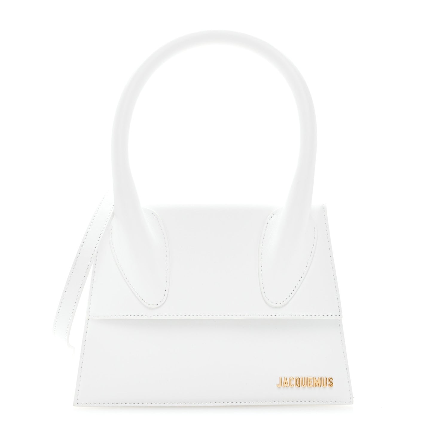 Smooth Calfskin Le Grand Chiquito White