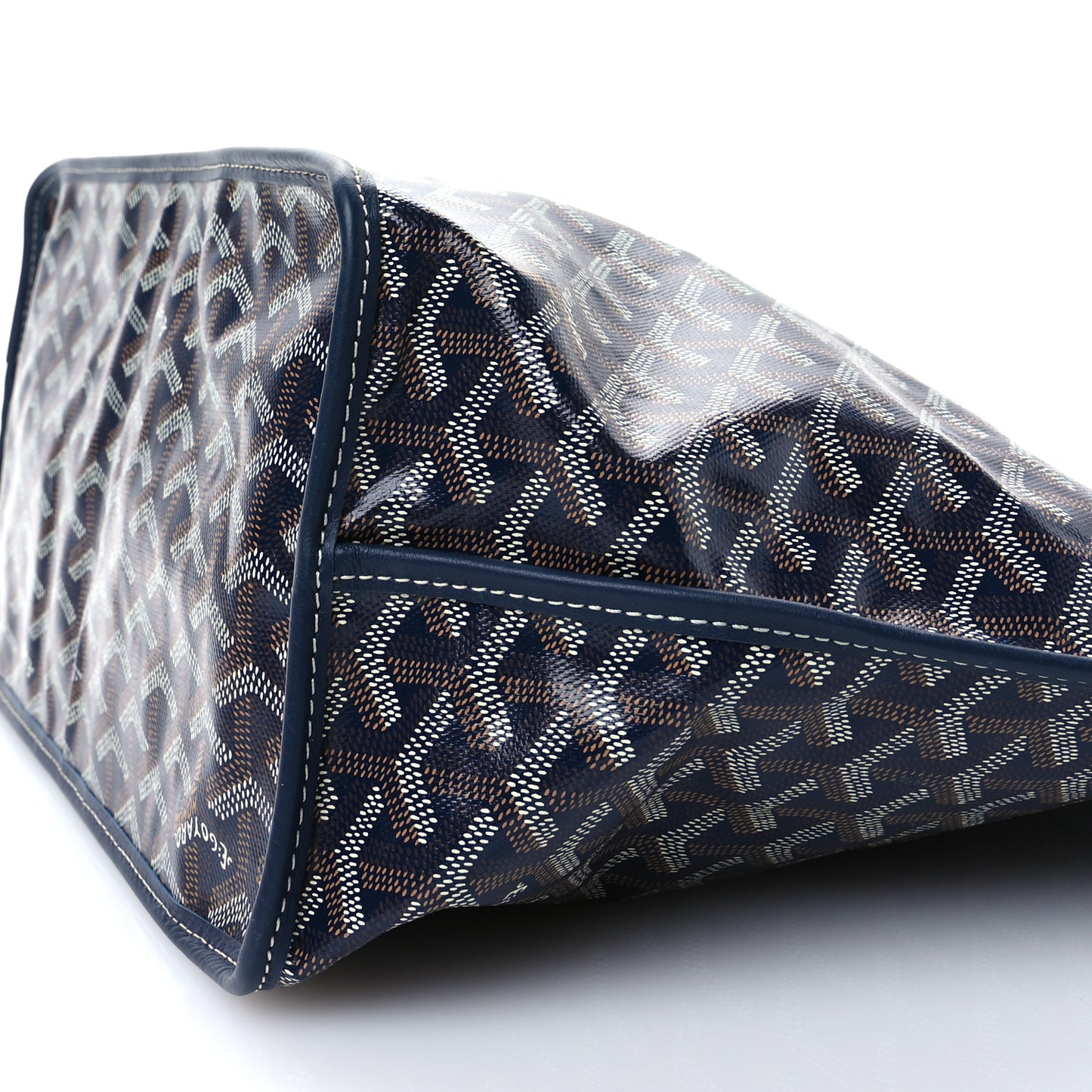Goyardine Reversible Anjou PM Navy