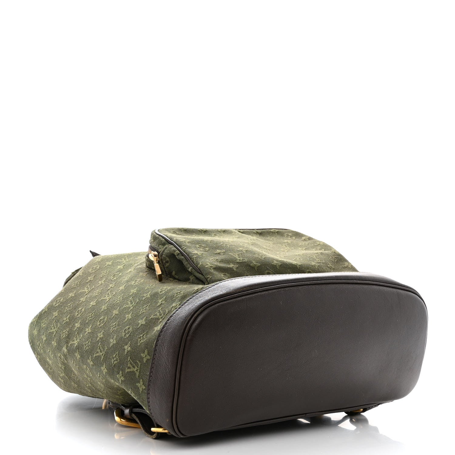 Louis Vuitton Mini Monogram Montsouris GM Backpack Kaki 4 of 11