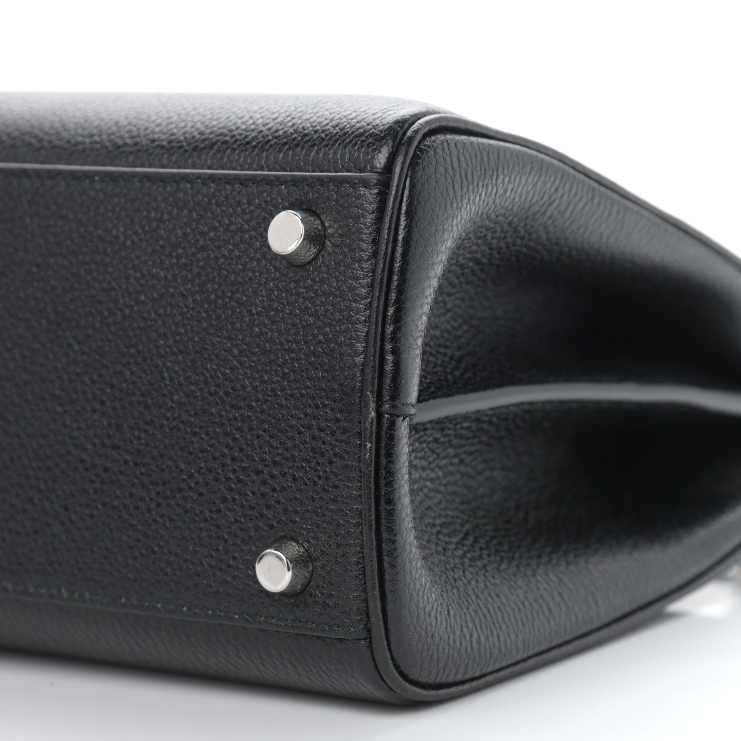 Gucci Grainy Calfskin Small Zumi Top Handle Bag Black 10 of 10