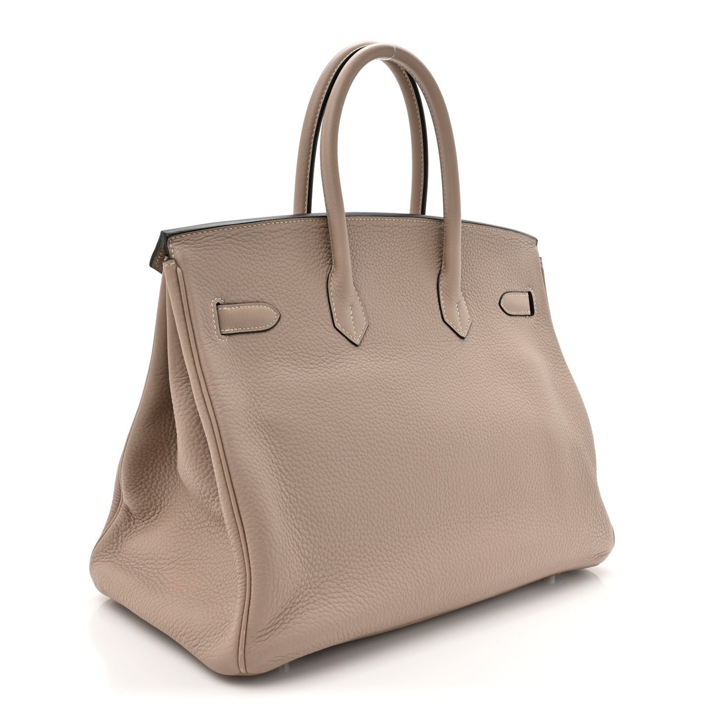 Taurillon Clemence Birkin 35 Gris Tourterelle