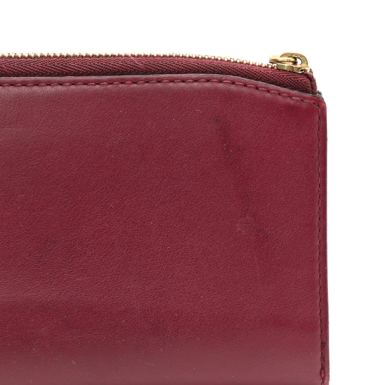 Burberry Calfskin Alvington Continental Wallet Peony Rose 13 of 13