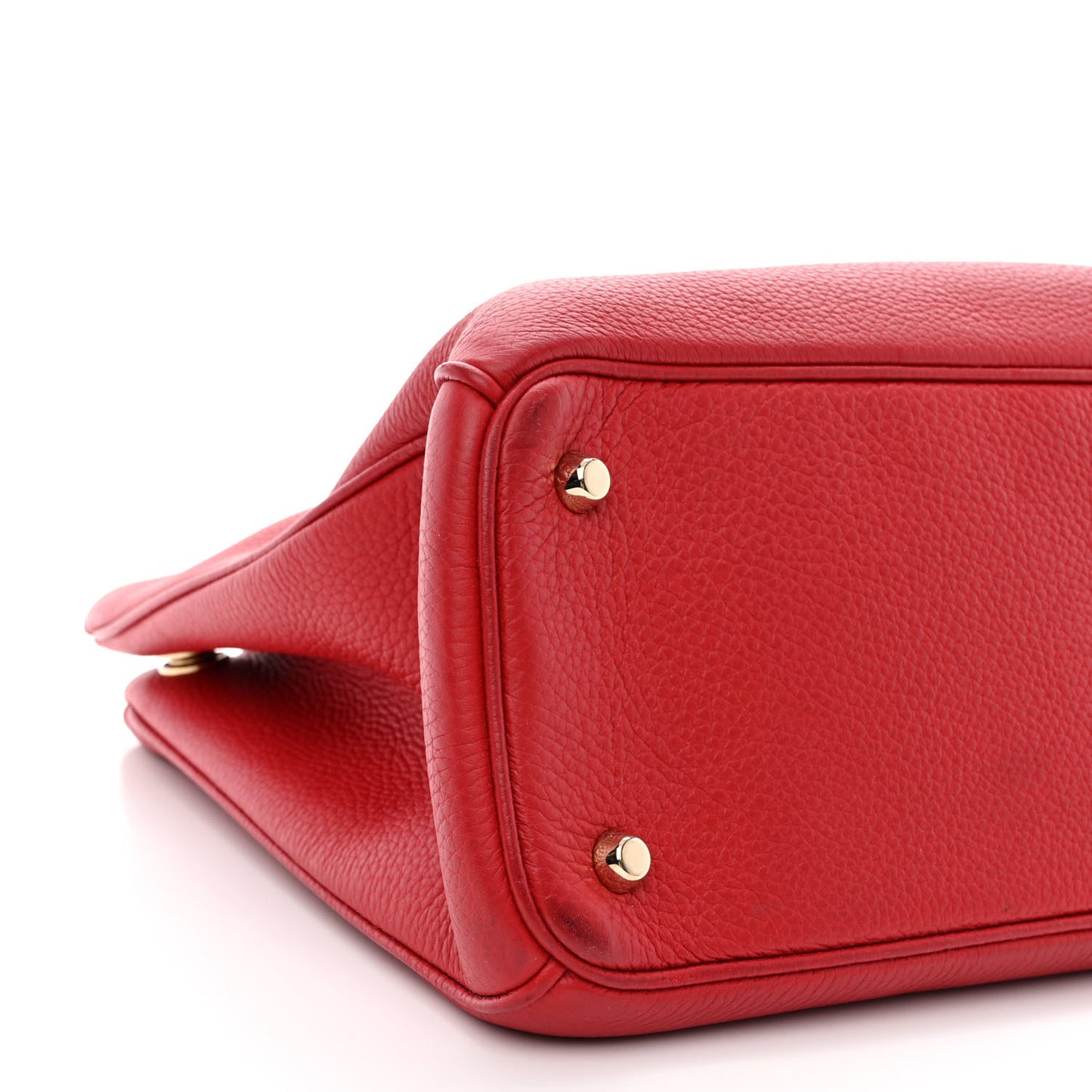 Smooth Calfskin Large Diorissimo Tote Red