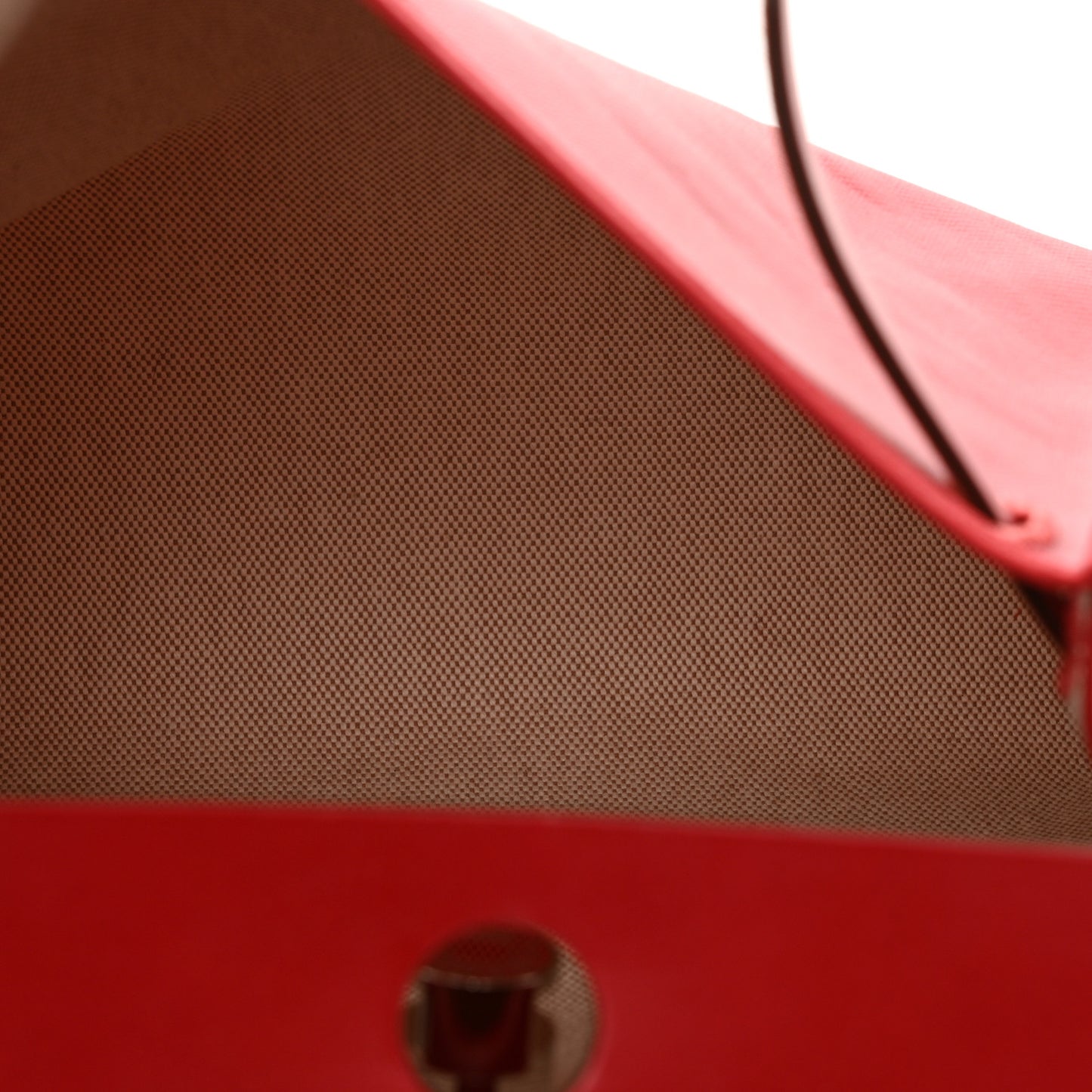 Toile H Berline Vache Hunter Herbag Zip PM 31 Rouge Piment Ecru