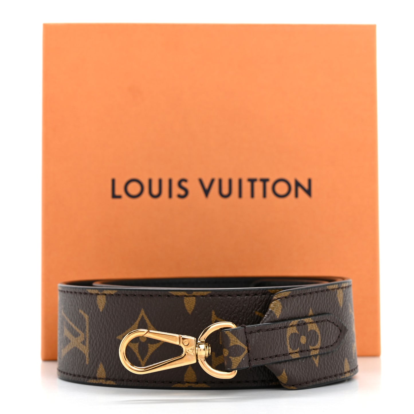 Monogram Bandouliere Shoulder Strap Black