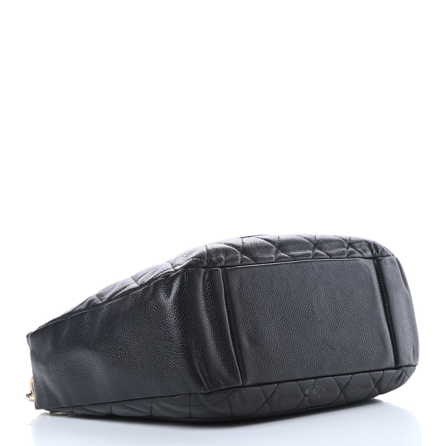 Caviar Quilted Timeless CC Shoulder Bag Black