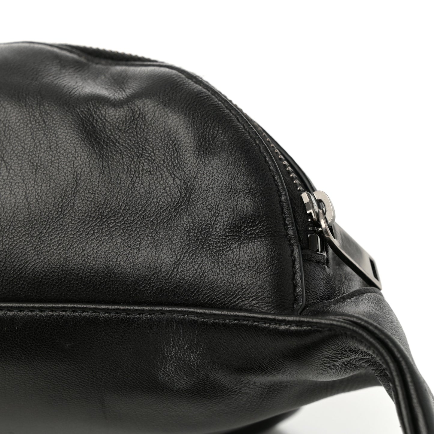 Calfskin Monogram Belt Bag Black