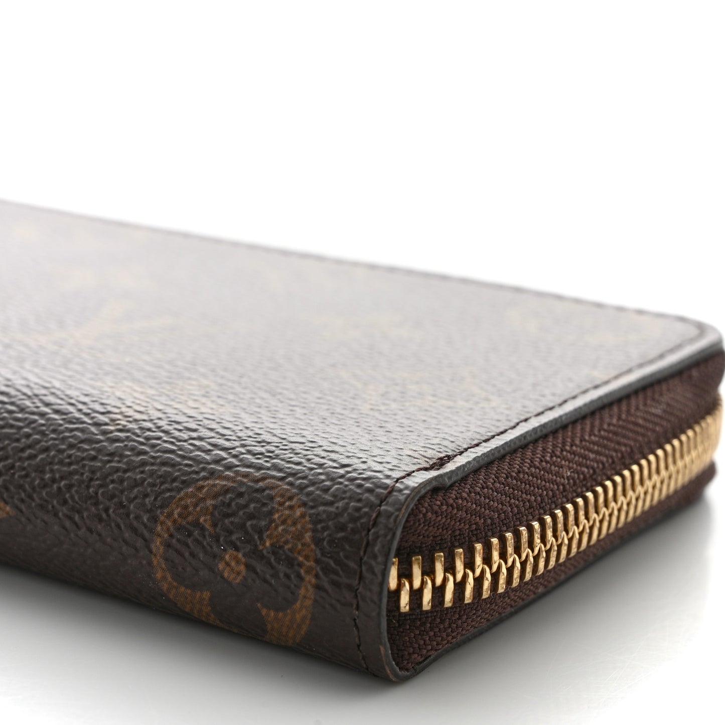 Monogram Clemence Wallet Rose Ballerine