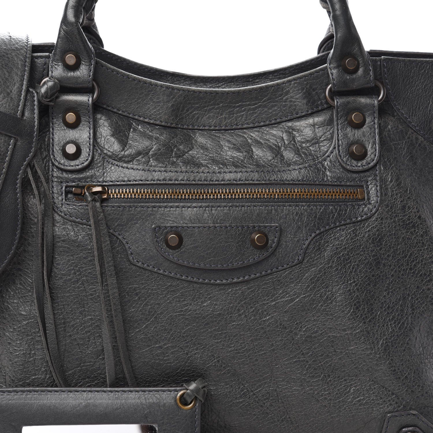 Balenciaga Agneau Classic Hardware Velo Anthracite 8 of 12