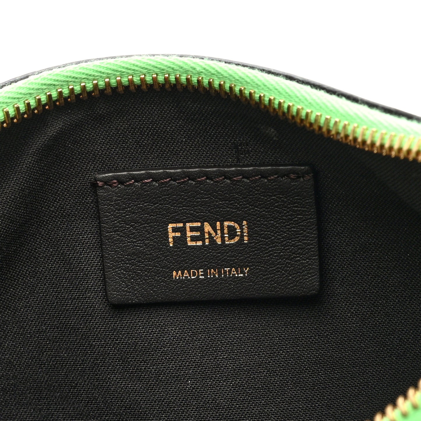 Vitello Grace Matte Small Fendigraphy Hobo Bag Edamame