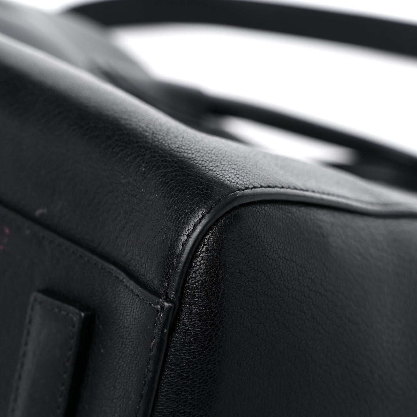 Sugar Goatskin Large Antigona Black
