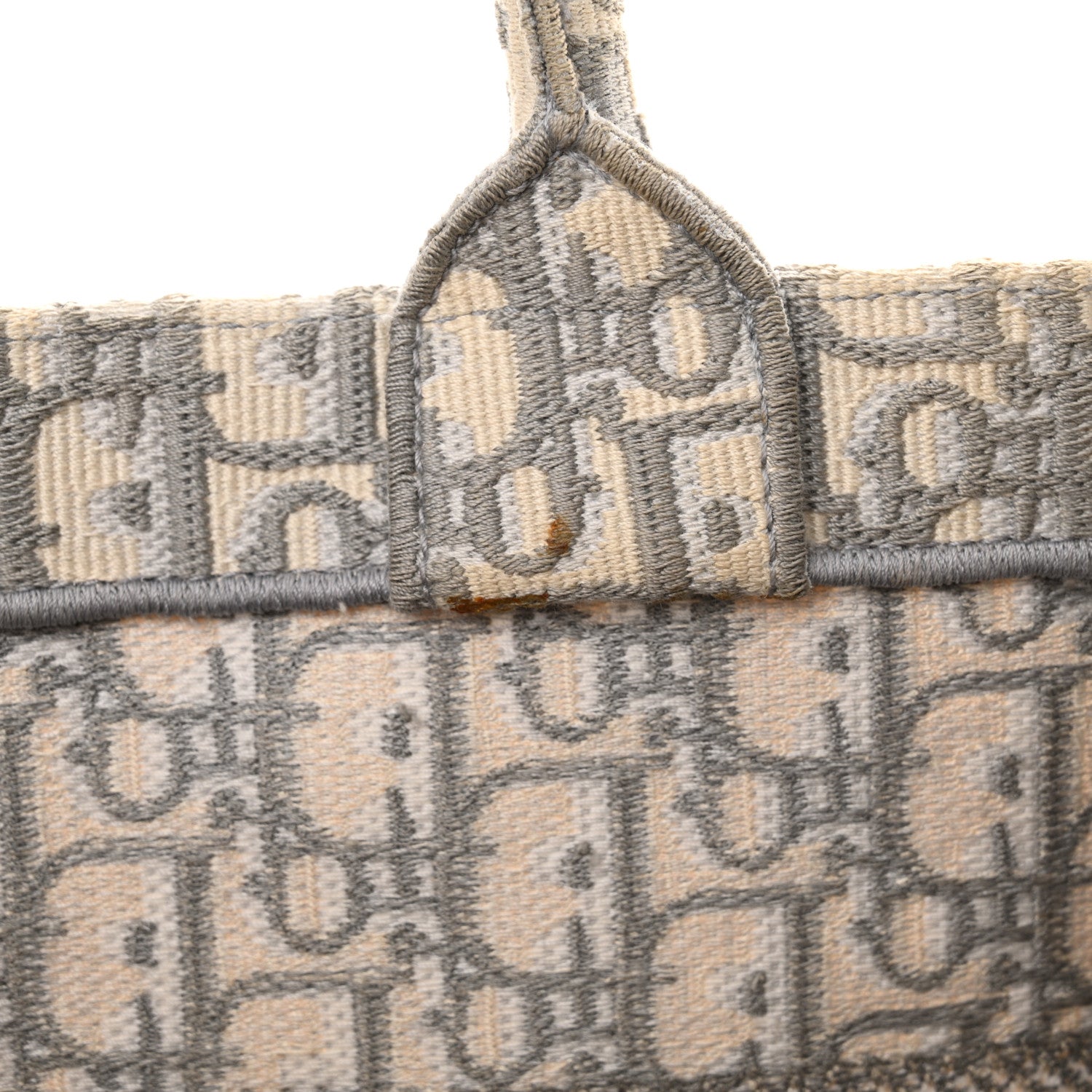 Christian Dior Oblique Medium Book Tote Grey 12 of 18
