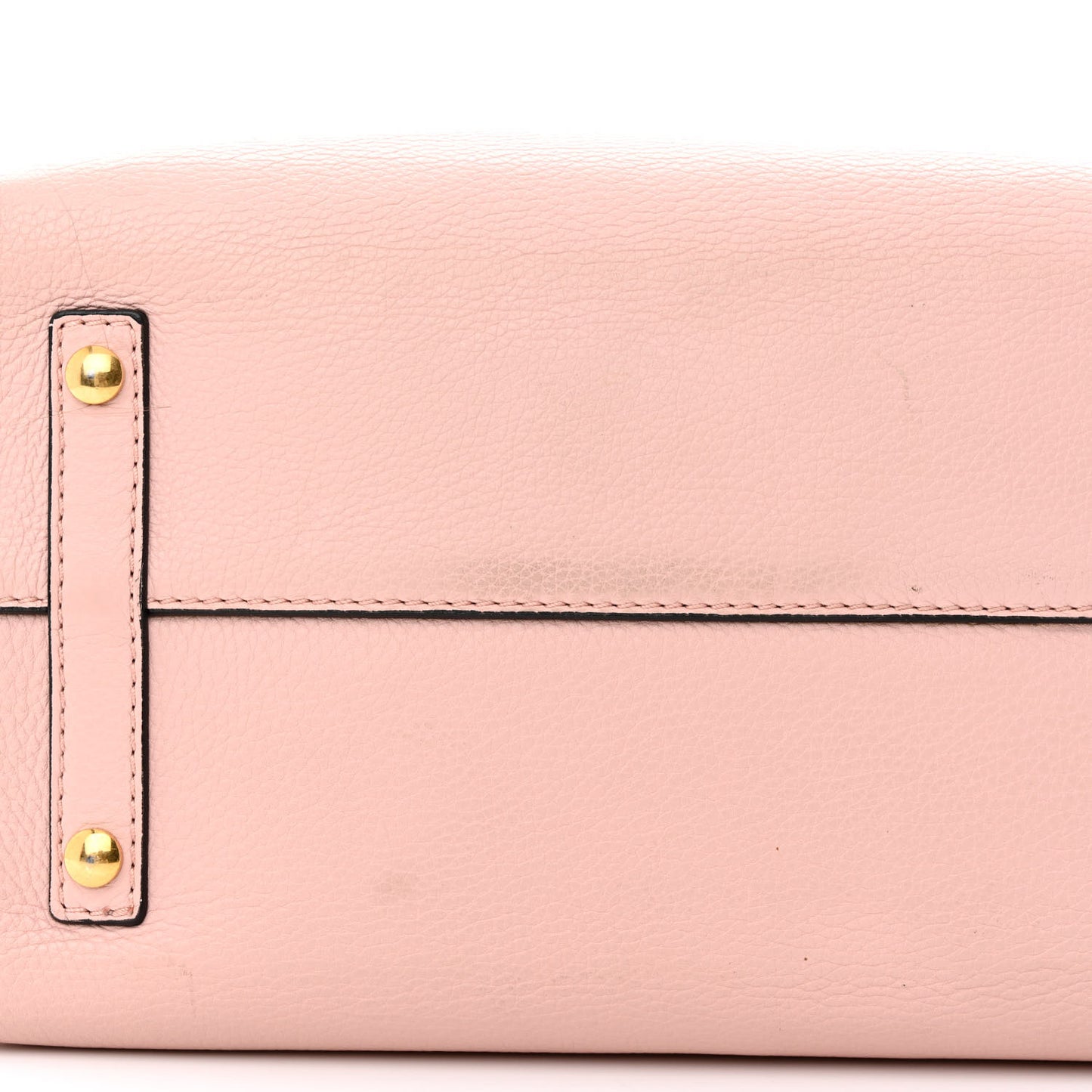 Marais Calfskin Medium Belt Bag Pale Ash Rose