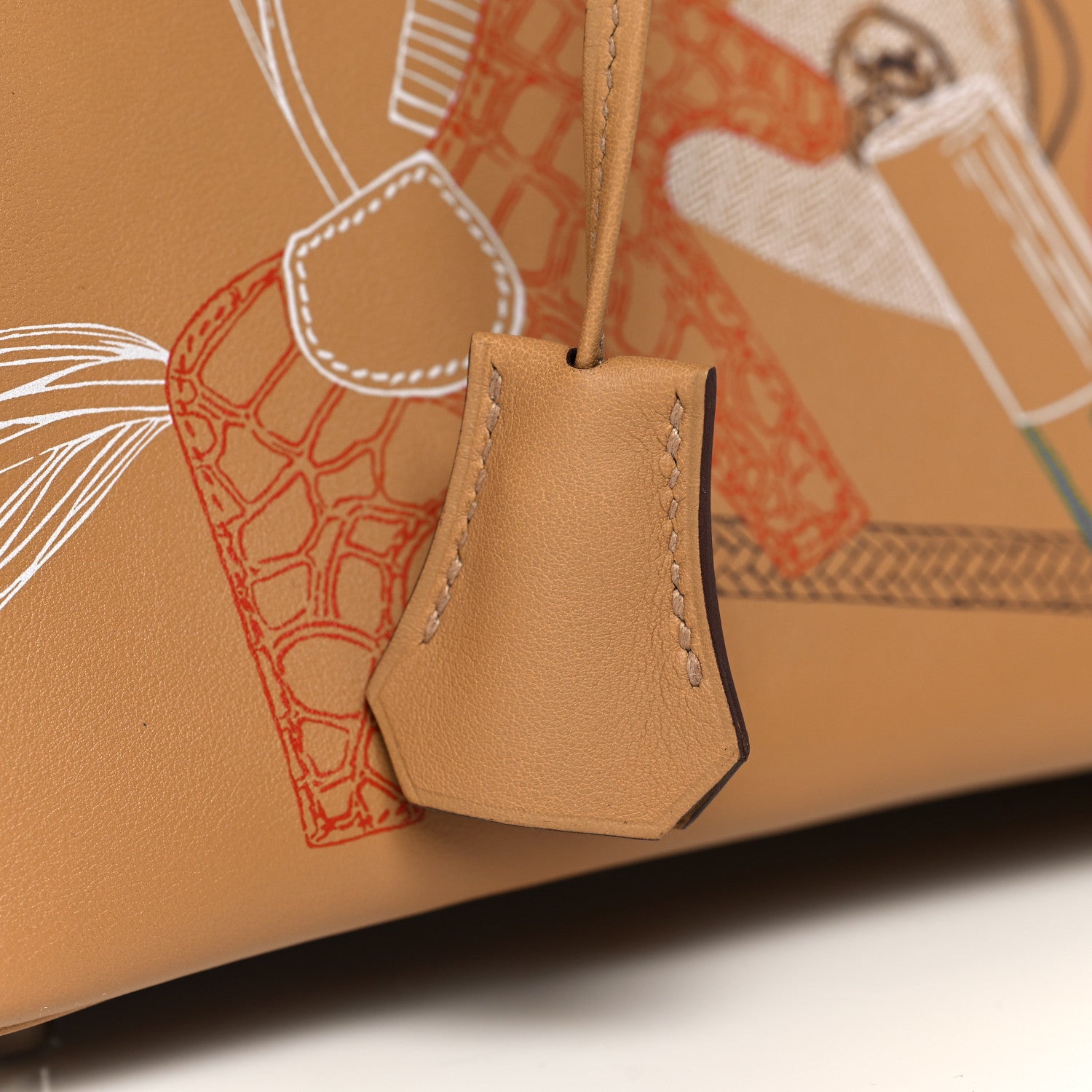 Hermes Swift In & Out Birkin 25 Biscuit 33 of 35