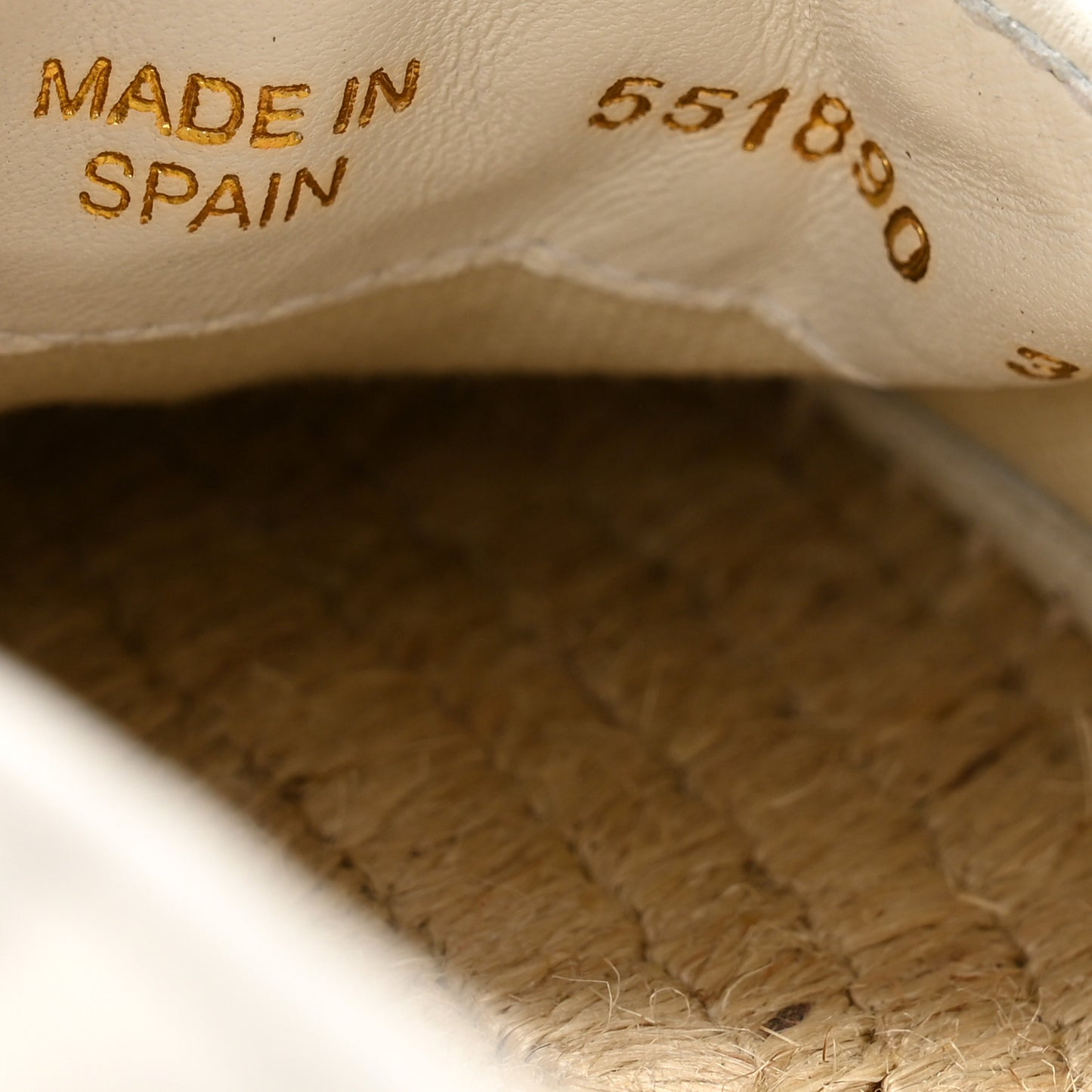 Nappa Matelasse GG Marmont Espadrilles 39 Great White