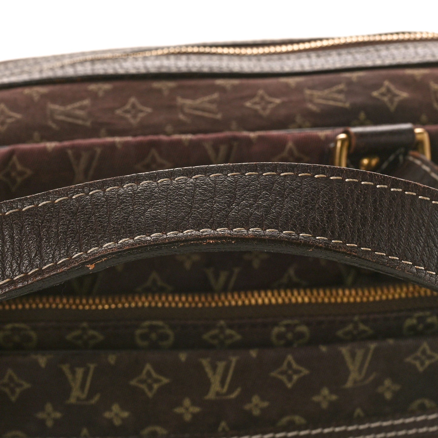 LOUIS VUITTON Mini Lin Sac a Langer Diaper Bag Ebene
