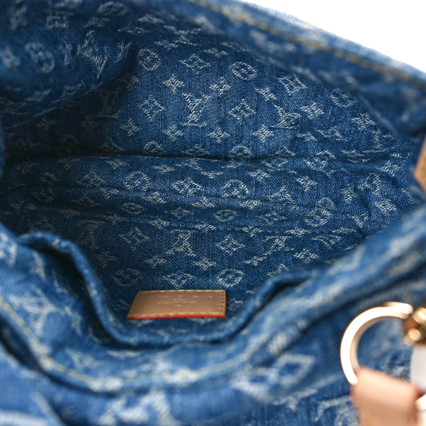 Monogram Denim Sunset Blue