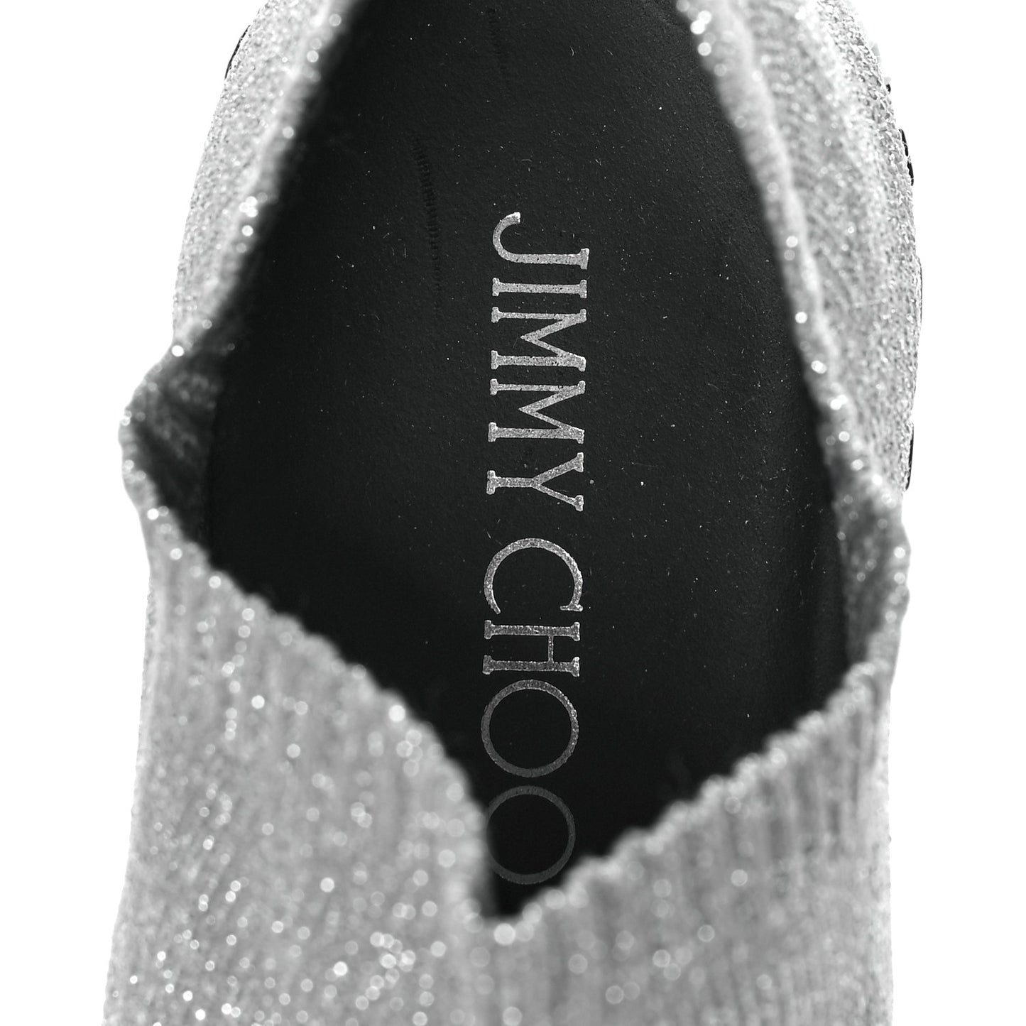 Knit Crystal Sneaker 37 Grey
