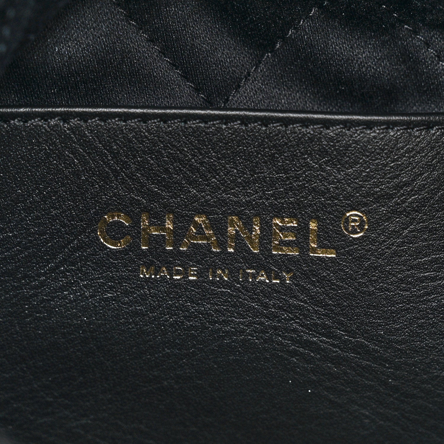 Chanel Shiny Crumpled Calfskin Quilted Pearl Mini Chanel 22 Black 6 of 10