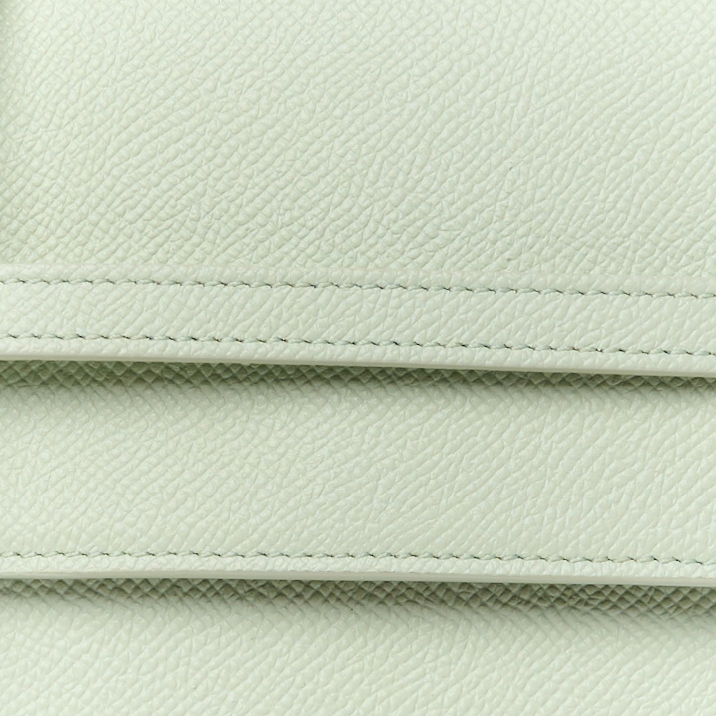 Grained Calfskin Micro Belt Bag Jade