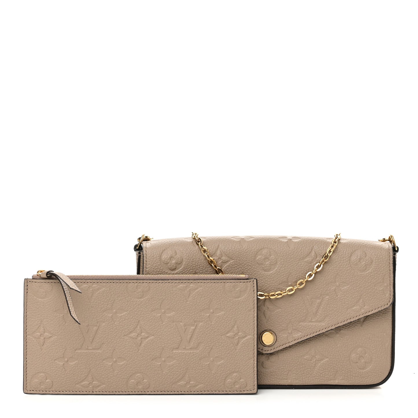 Empreinte Pochette Felicie Chain Wallet Tourterelle